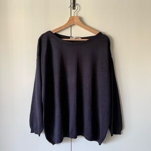 Zara Purple Lightweight Knit Sweater